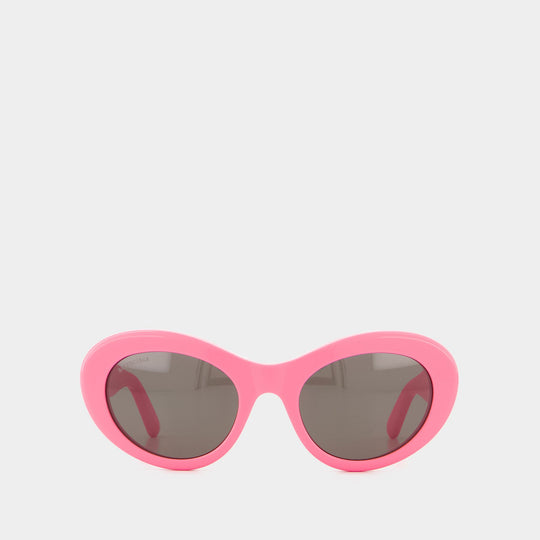 Lunettes De Soleil - Balenciaga - Rose/Gris
