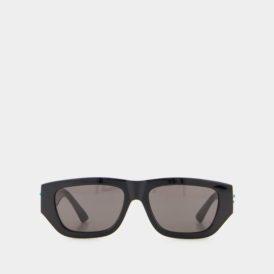 Lunettes De Soleil - Bottega Veneta - Noir/Gris