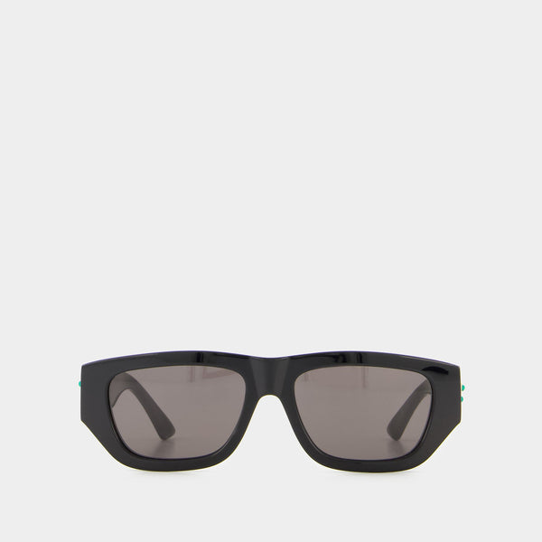 Lunettes De Soleil - Bottega Veneta - Noir/Gris