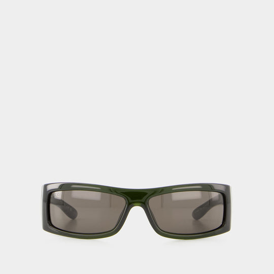 Lunettes De Soleil - Gucci - Vert/Gris