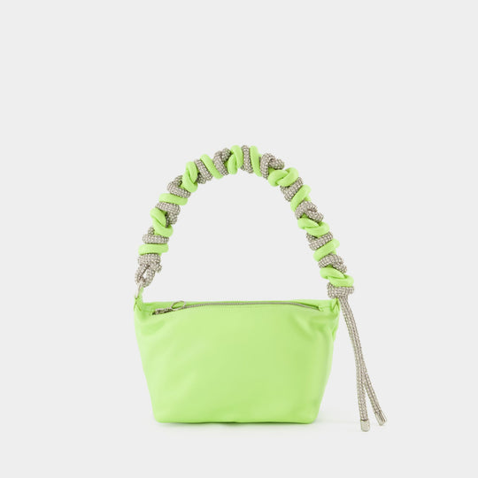 Sac Caméra Crystal Phone Cord - Kara - Cuir - Vert