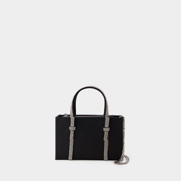 Sac à main Bow Midi - Kara - Cuir - Noir