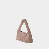 Sac Mini Crystal Mesh Armpit - Kara - Polyster - Pink Pixel