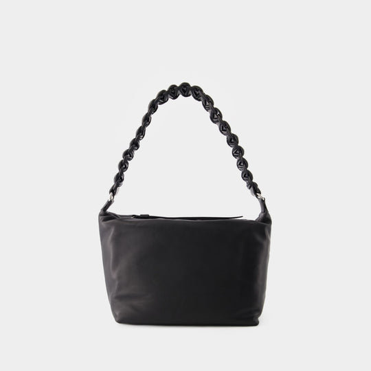 Sac Hobo Lattice XL - Kara - Cuir - Noir