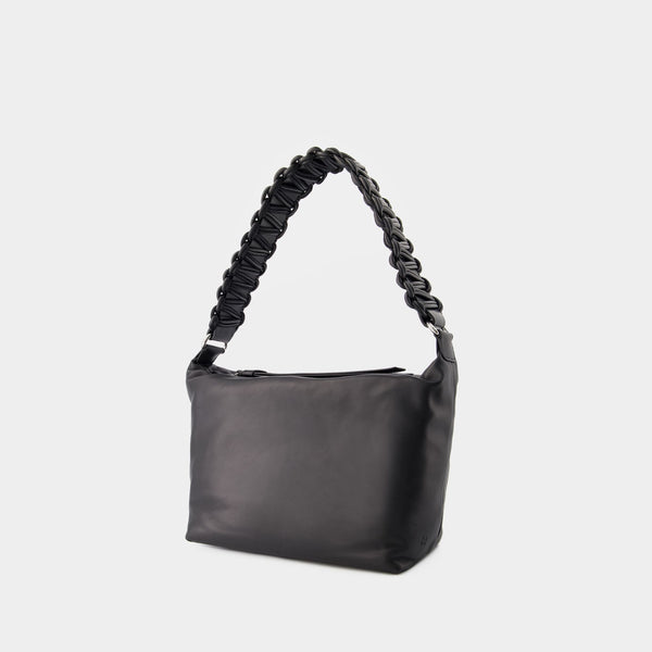 Sac Hobo Lattice XL - Kara - Cuir - Noir