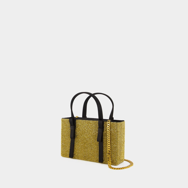 Cabas Bow Midi - Kara - Maille - Doré