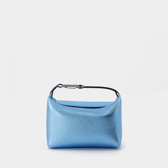 Sac Moonbag en Cuir Turquoise
