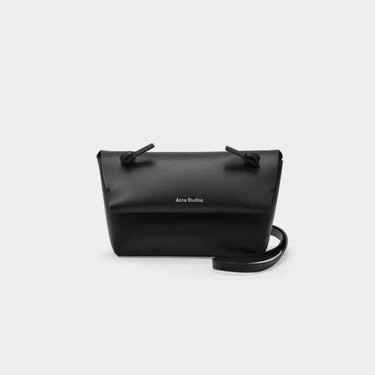 Sac Hobo - Acne Studios - Cuir - Noir
