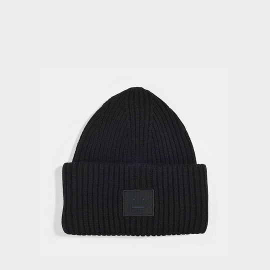 Bonnet - Acne Studios - Laine - Noir