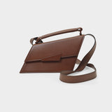 Sac Distorted en Cuir Marron