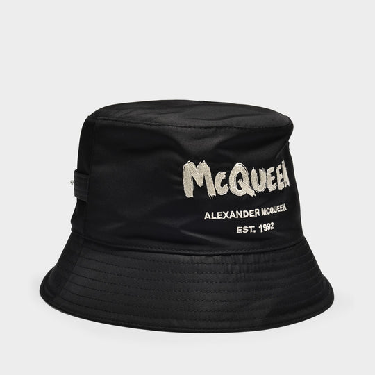 Bob McQueen Graffiti en Polyester Noir