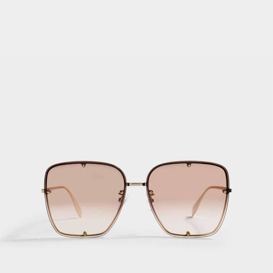 Lunettes de Soleil en Injection Marron