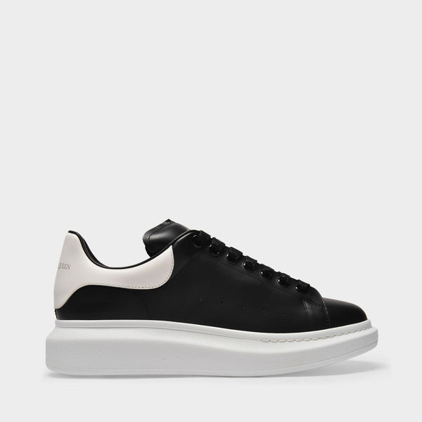 Sneakers Oversized en Cuir Noir