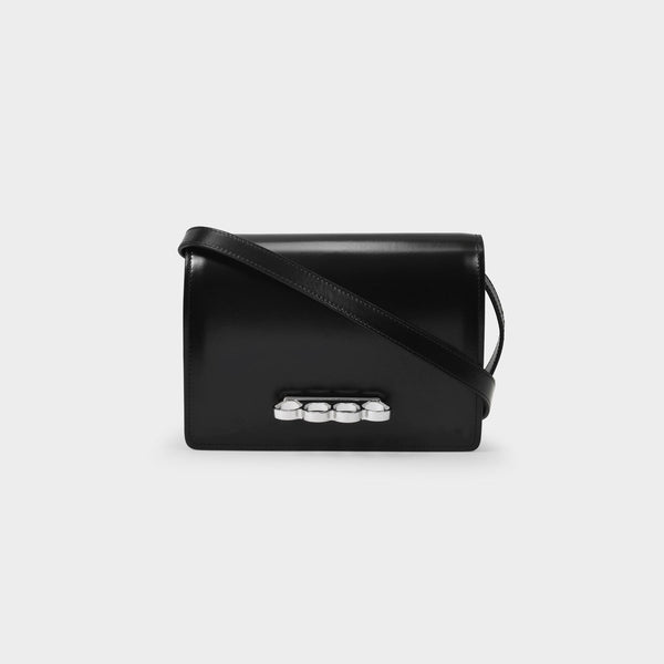 Sac Four Ring en Cuir Noir