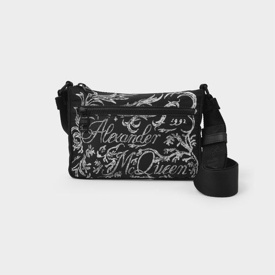 Sac Phone en Toile Noire