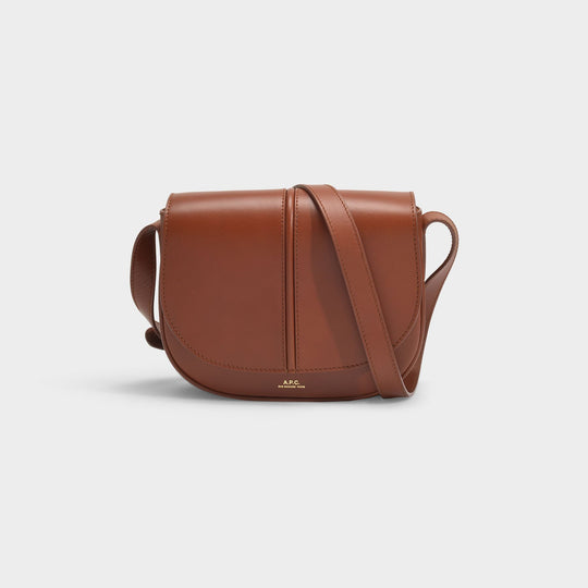Sac Hobo Betty - A.P.C. - Cuir - Noisette