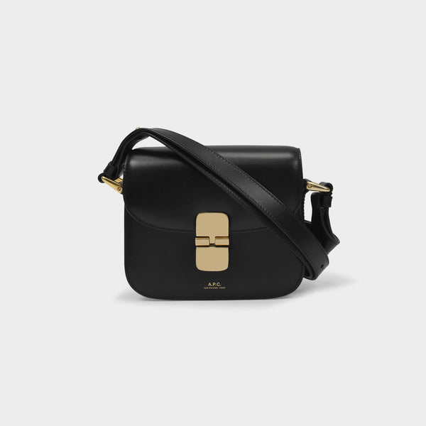 Sac Grace Mini - A.P.C. - Cuir - Noir