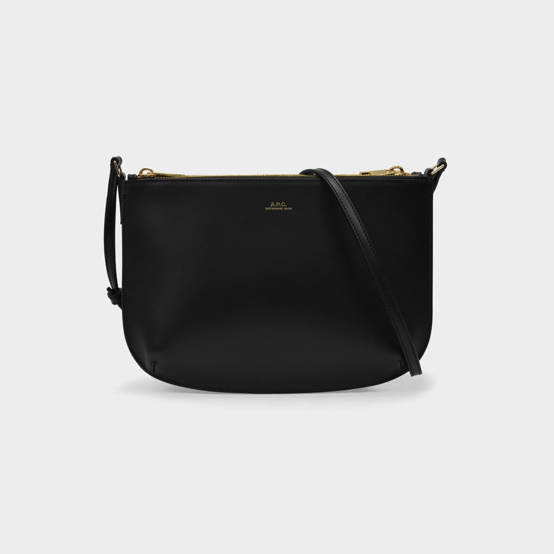 Sac Sarah en Cuir Noir