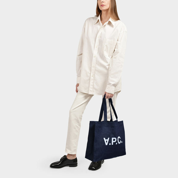 Sac Cabas Daniela - A.P.C. - Coton - Indigo