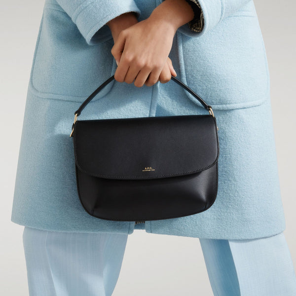 Sac Sarah en Cuir Noir