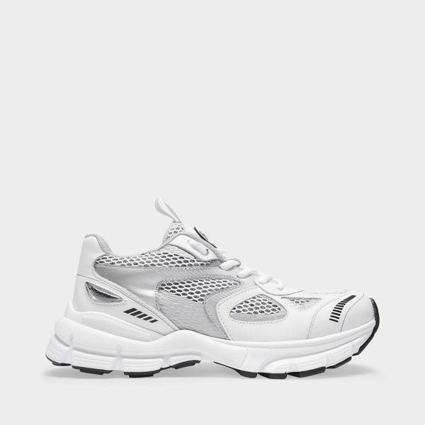 Sneakers Marathon - Axel Arigato - Cuir - Blanc/Argenté
