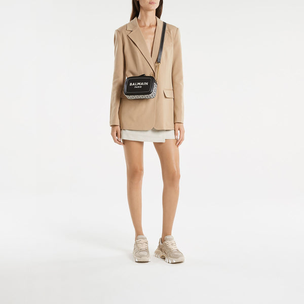 Sac B-Army Camera - Balmain - Toile - Noir