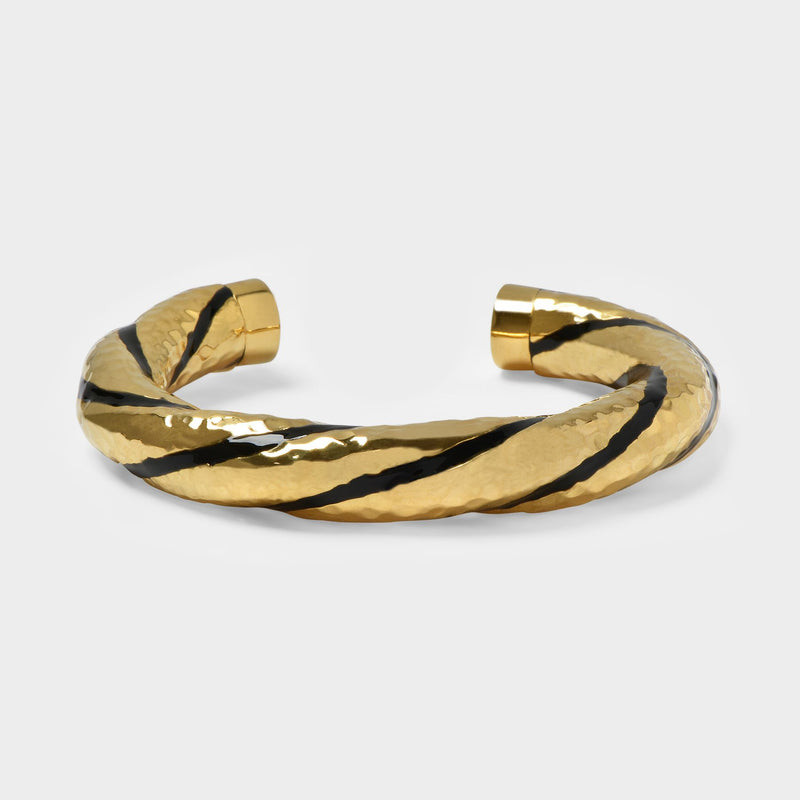 Bracelet Diana XL en métal doré