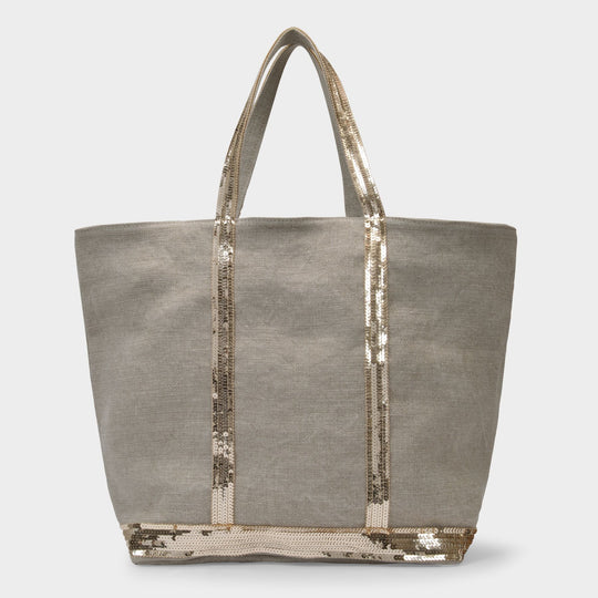 Tote Bag Cabas L - Vanessa Bruno - Lin - Sable