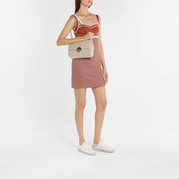 Sac Hobo Moon Mm - Vanessa Bruno - Cuir - Sable