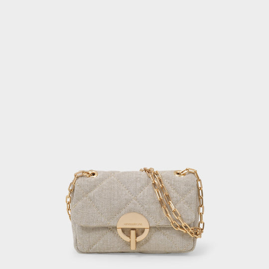 Sac Hobo Nano Moon - Vanessa Bruno - Cuir - Sable