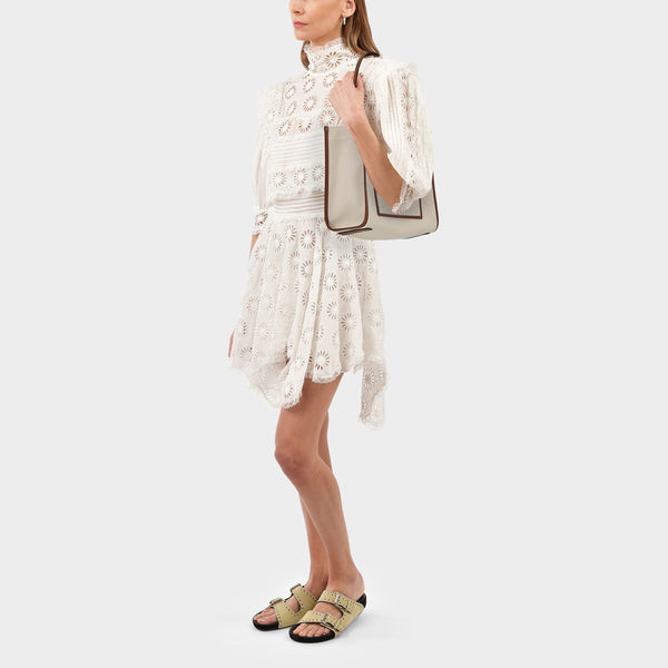 Sac Small Pocket en Toile Beige