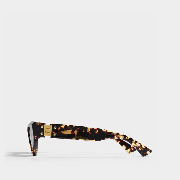 Lunettes de Soleil en Acétate Marron