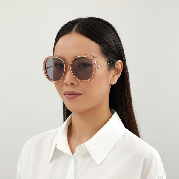 Lunettes de Soleil en Bio Injection Marron