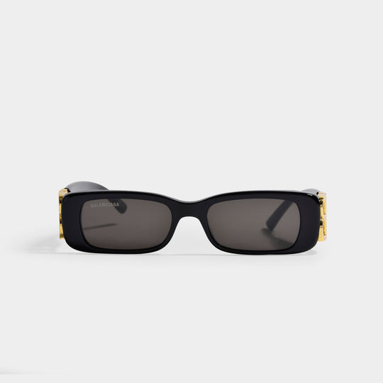 Lunettes de Soleil en Acétate Noir