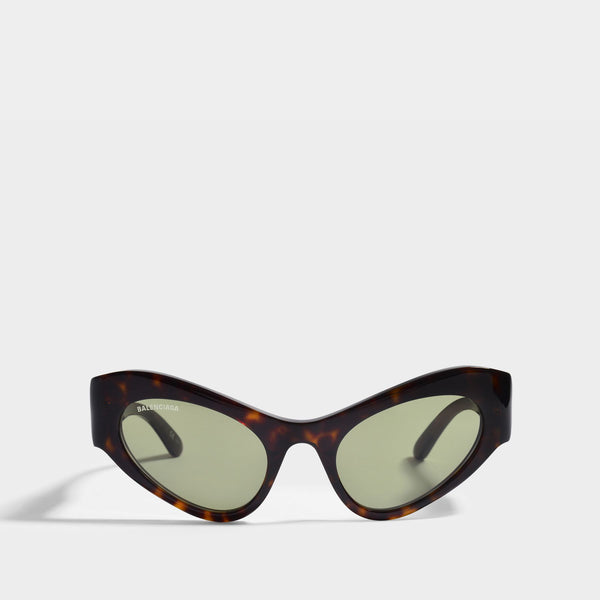 Lunettes de Soleil en Acétate Marron