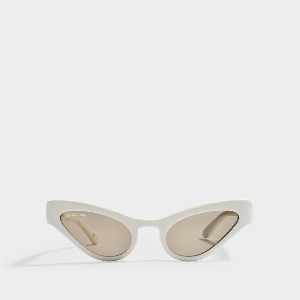 Lunettes de Soleil en Acétate Beige