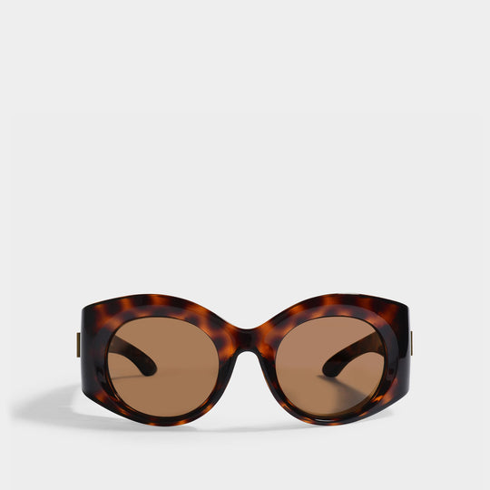 Lunettes de Soleil en Acétate Marron