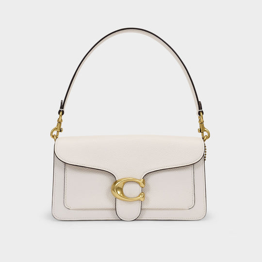 Sac Hobo Tabby 26 - Coach - Cuir - Craie