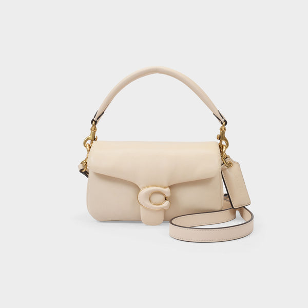 Sac Hobo Tabby Pillow 18 - Coach - Cuir - Ivoire