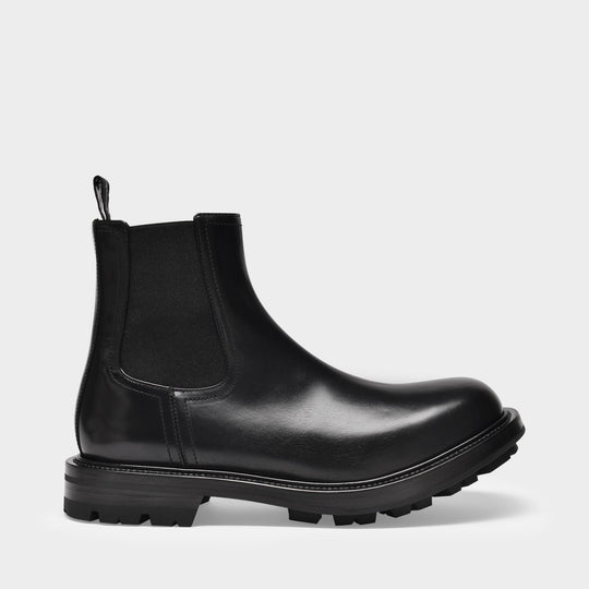 Bottines Watson en Cuir Noir