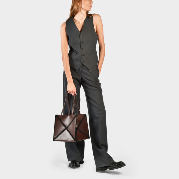 Bottines Wander en Cuir Noir