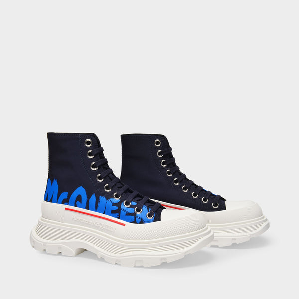 Baskets Tread Slick High en Toile Noire