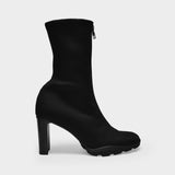 Bottines Scuba Soft en Toile Noire