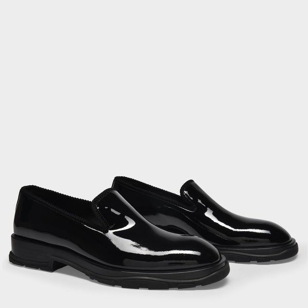 Mocassins en Cuir Noir