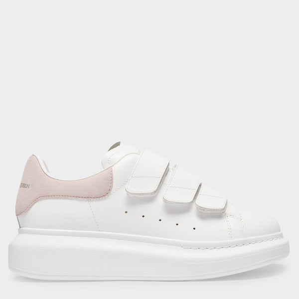 Sneakers Oversized - Alexander Mcqueen - Cuir - Blanc/Patchouli