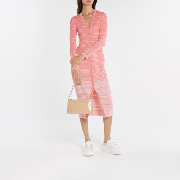 Sneakers Oversized - Alexander Mcqueen - Cuir - Blanc/Patchouli