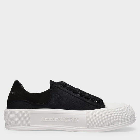 Sneakers Deck en Toile Noire