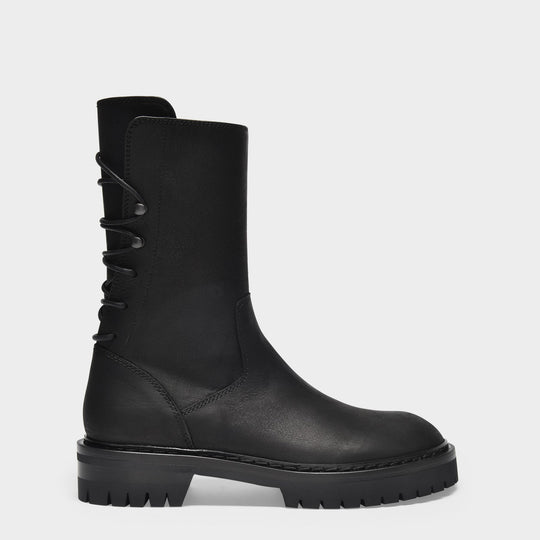 Bottines Louise en Cuir Noir