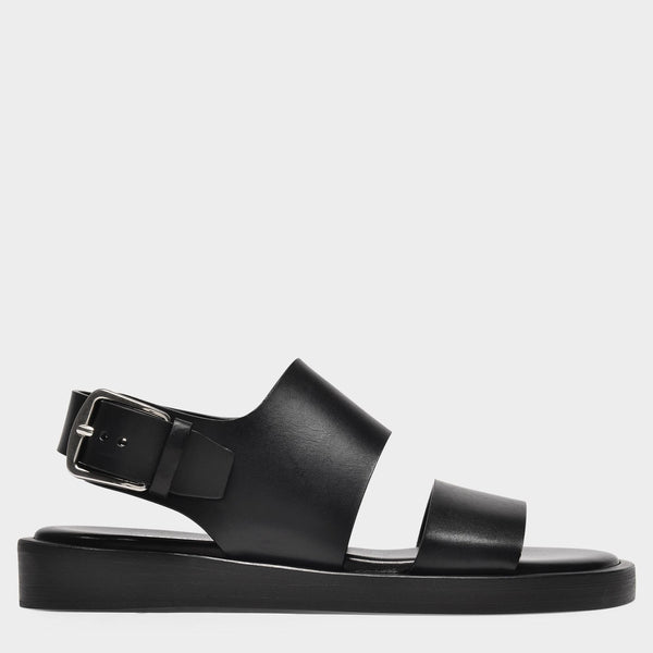 Sandales Lore en Cuir Noir