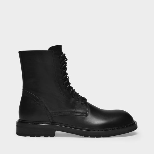 Bottines Danny en Cuir Noir